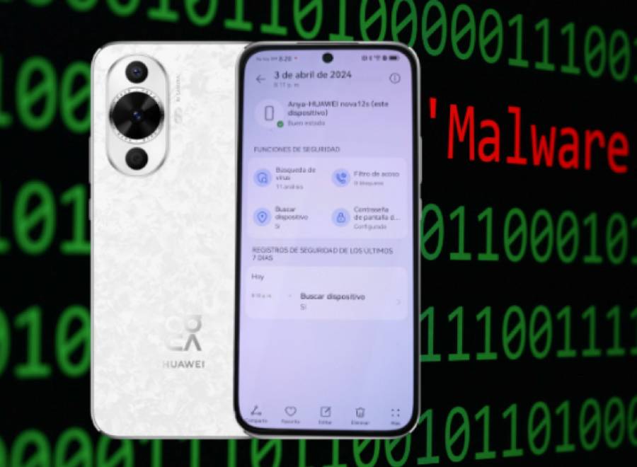 Con esta función el HUAWEI nova 12S puede detectar algún virus en tu teléfono para mantenerlo siempre seguro