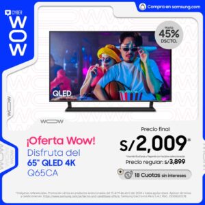 Cyber Wow: ¡Disfruta estas exclusivas promociones que trae Samsung para ti!