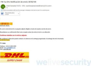 Ejemplos de correos que distribuyen malware en Latinoamérica ESET