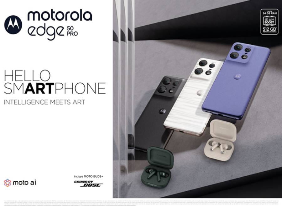 El motorola edge 50 pro ya se puede conseguir en Perú a través de preventa en el ecommerce oficial de la marca