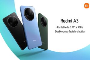 Xiaomi presenta su nuevo smartphone Redmi A3: diseño elegante y con gran pantalla