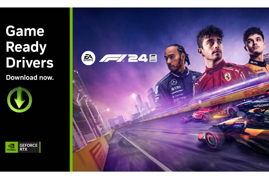 Acelera a súper velocidades con NVIDIA DLSS 3 en EA SPORTS F1 24 con trazado de rayos y NVIDIA Reflex.