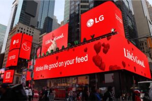 LG lanza campaña mundial para promover contenidos positivos e inspiradores en las redes sociales