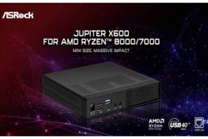 ASRock lanzó Jupiter X600, su nueva mini PC de alto desempeño