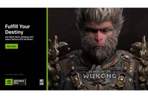 Adquiere un GPU o Laptop NVIDIA GeForce RTX serie 40 y obtén Black Myth: Wukong