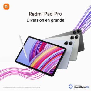 Conoce la nueva Redmi Pad Pro: Elevando el entretenimiento con una pantalla envolvente y un rendimiento con HyperOS