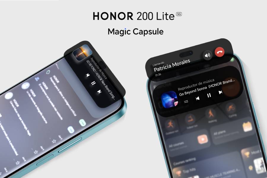 El HONOR 200 Lite llega a Perú el 15 de julio con Magic Capsule y demás funciones de MagicOS 8.0