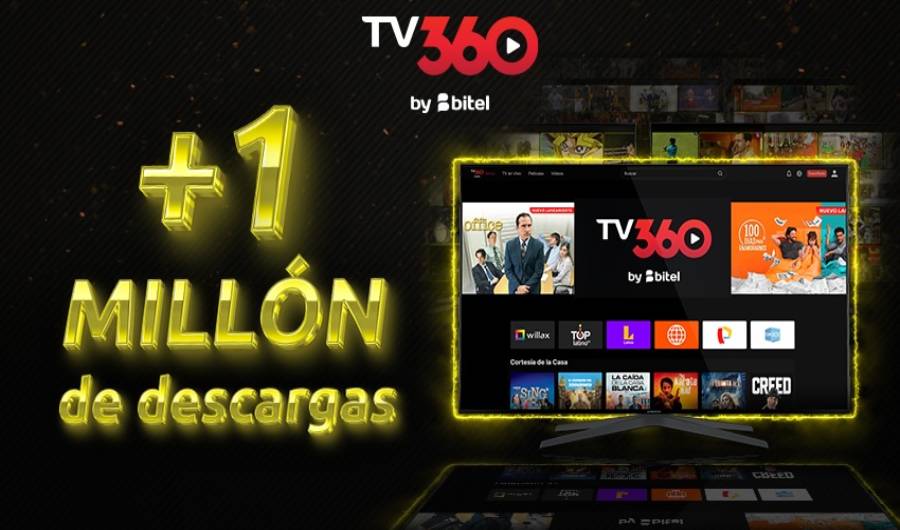 "TV360": Plataforma supera el millón de descargas a nivel nacional Bitel