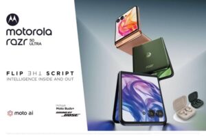 La familia motorola razr 50 llega a Perú: diseño renovado con la pantalla externa más grande e inteligente