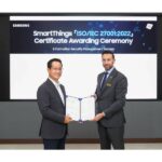 Samsung recibe la certificación ISO 27001 para su plataforma SmartThings
