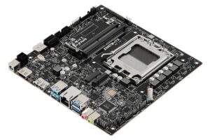 ASRock presentó su X600TM-ITX, el primer motherboard Thin Mini ITX compatible con procesadores AMD AM5