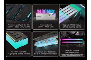 BIWIN lanza la memoria DDR4 Predator Vesta RGB