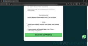 Ofertas falsas de empleo aparecen como anuncios en buscadores web ESET