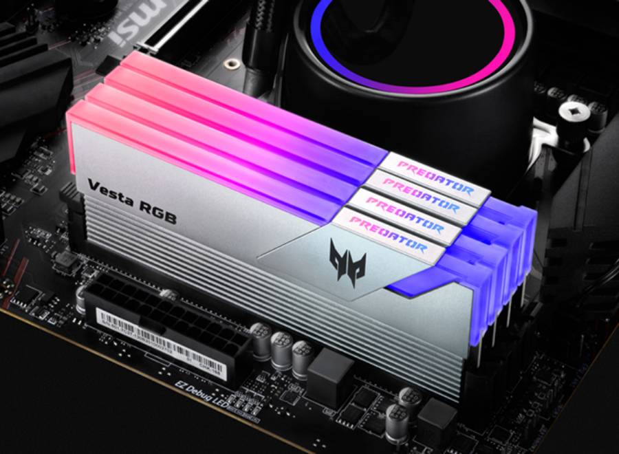 BIWIN lanza la memoria DDR4 Predator Vesta RGB