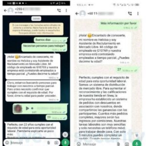 11 ofertas de empleo falsas que circulan por WhatsApp ESET