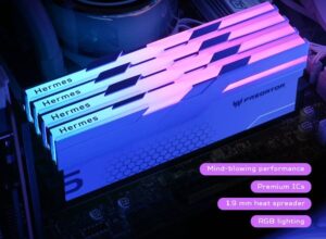 Llegó la memoria DDR5 Predator Hermes RGB de BIWIN