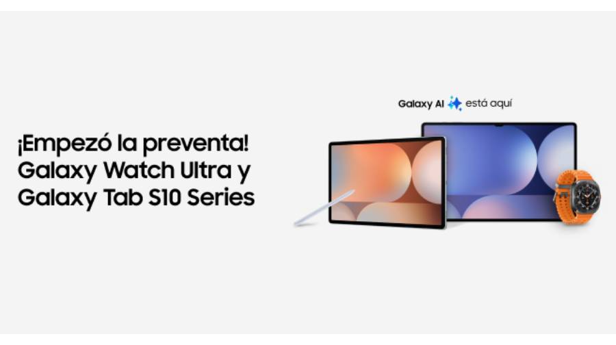 Samsung Perú anuncia el inicio de la preventa de la Galaxy Tab S10 Series y Galaxy Watch Ultra (3)