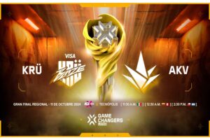 VISA KRÜ BLAZE y AKAVE Esports se enfrentan en la final regional de VALORANT Game Changers en el AGS