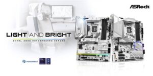 ASRock presentó sus motherboards Z890 para procesadores Intel Core Ultra serie 200