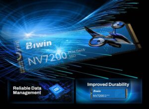 Biwin presentó su SSD NV7200 con interfaz PCIe 4.0