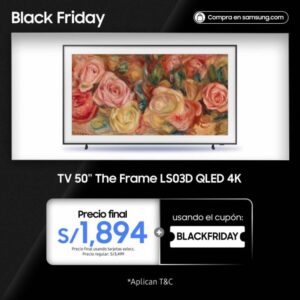 Black Friday en Samsung: Aprovecha las promociones exclusivas en dispositivos con la mejor tecnología