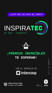 IDAT convoca a los jóvenes más innovadores del Perú para liderar la Hackaton InspiraTec