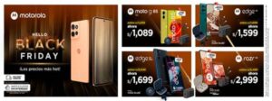 Motorola presenta Hello Black Friday: descubre combos únicos y descuentos exclusivos en tecnología