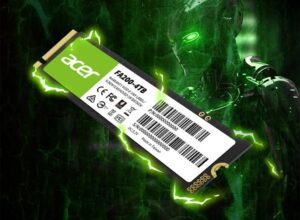 BIWIN presentó su SSD Acer FA200 con interfaz PCIe Gen4 y velocidades de hasta 7200 MB/s