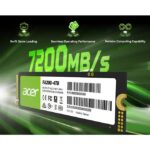 BIWIN presentó su SSD Acer FA200 con interfaz PCIe Gen4 y velocidades de hasta 7200 MB/s