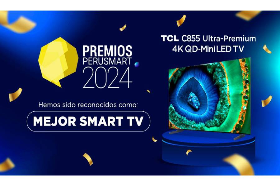 TCL se posiciona como la marca líder de televisores en los Premios Perusmart 2024