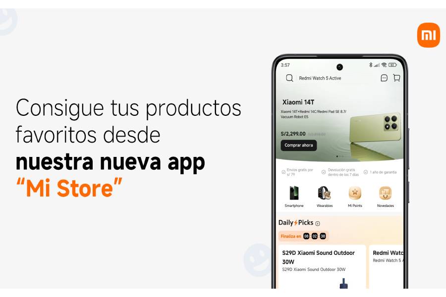 Xiaomi lanza su nueva app "Mi Store"