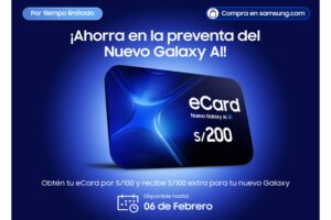 Galaxy AI eCard: ¡Aprovecha la preventa del Nuevo Galaxy AI y ahorra al máximo!