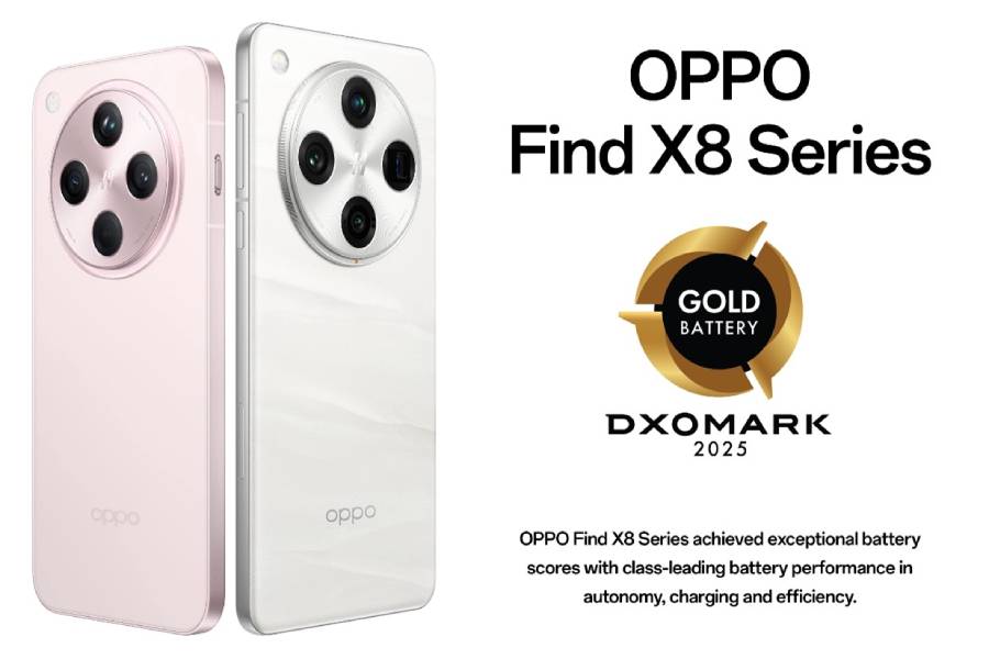 Los expertos lo reconocen: Las baterías del Oppo Find X8 y Find X8 Pro consiguen la etiqueta DXOMARK Gold Battery