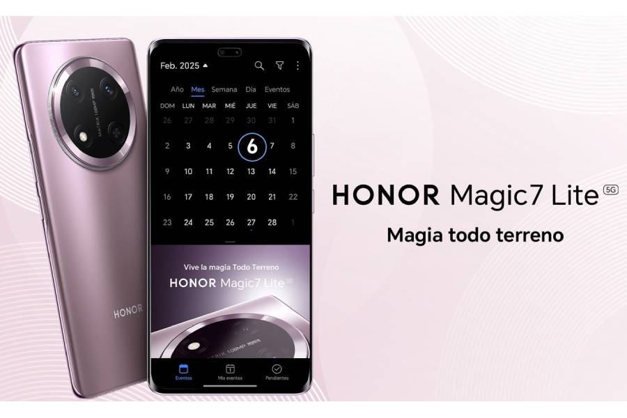 ¡Confirmado! 6 de febrero llega a Perú el HONOR Magic7 Lite