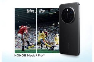 Mejora fotográfica con IA del HONOR Magic7 Pro recobra 115 años de historia del Manchester United