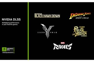 NVIDIA anuncia la llegada de DLSS 4 con Multi Frame Generation en Marvel Rivals y otros cinco juegos.