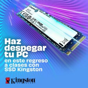 Prepara tu computadora para el regreso a clases con Kingston