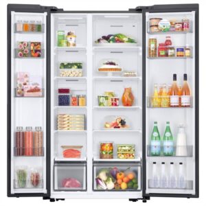 Refrigeradora Samsung Side by Side: eficiencia silenciosa, durabilidad y más espacio para tu hogar