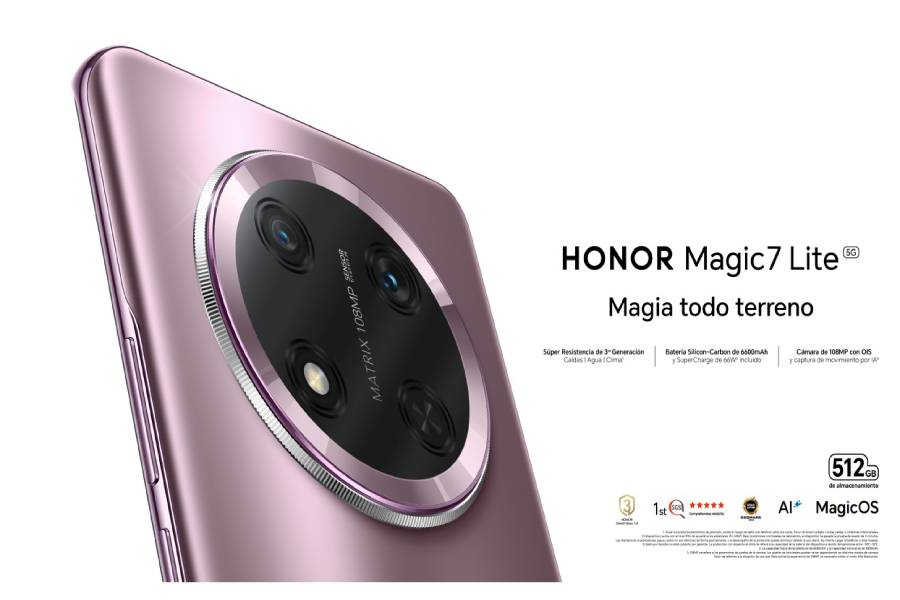 Resistencia todo terreno: Llegó al Perú el HONOR Magic7 Lite