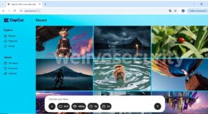 Falso sitio de CapCut, que ofrece crear videos con IA, descarga software malicioso de acceso remoto ESET