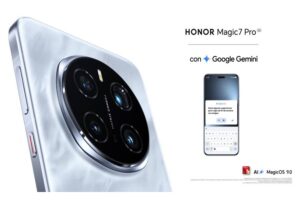 Inteligencia Artificial: Disfruta de la experiencia de Google Gemini en el HONOR Magic7 Pro