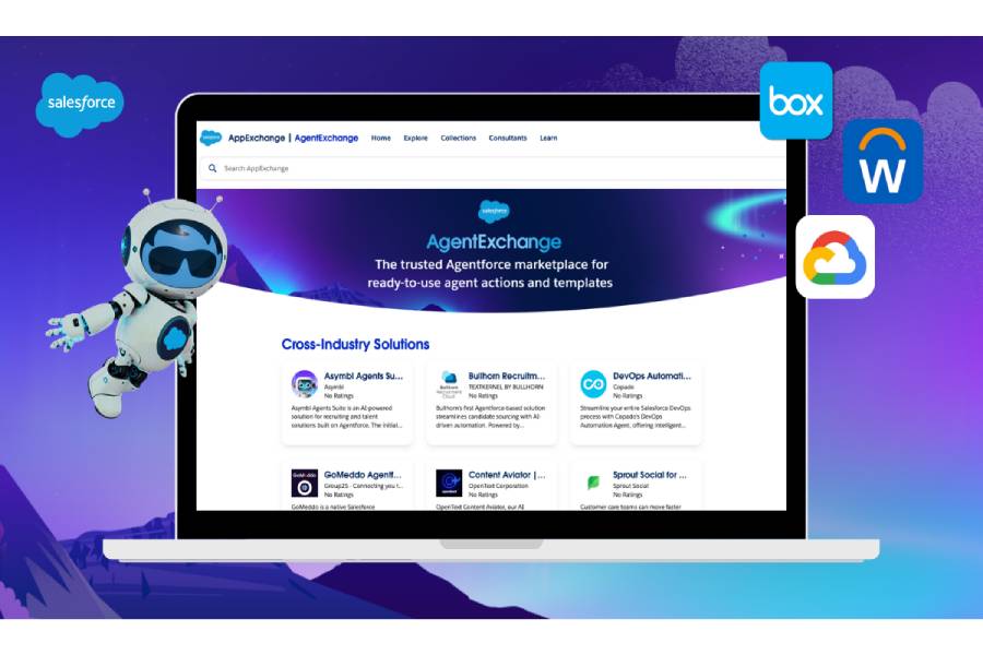 Salesforce lanza AgentExchange: el marketplace confiable para Agentforce