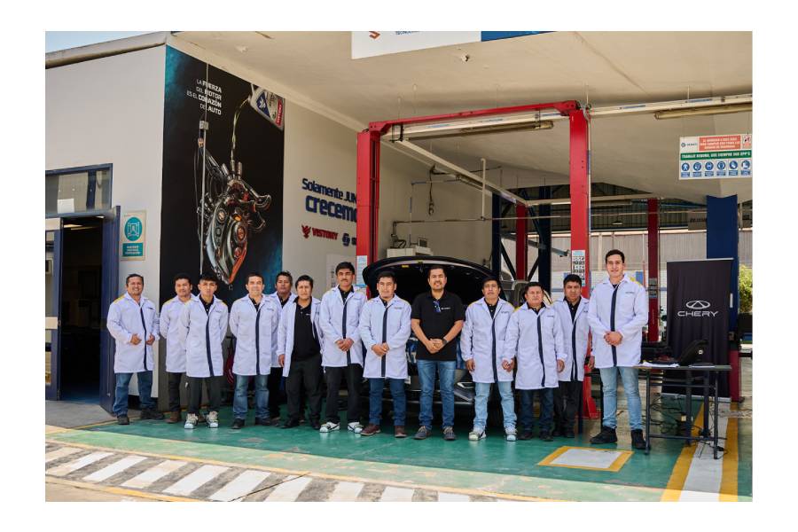Chery fortalece su servicio Posventa con curso técnico de la New Tiggo 8 Pro y la Tiggo 7