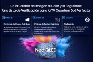 ¿Qué son las tecnologías QLED y Neo QLED de Samsung y por qué la marca es líder en televisores desde hace 19 años?