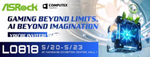 ASRock presenta motherboards, monitores, Mini PC y fuentes de alimentación en Computex 2025