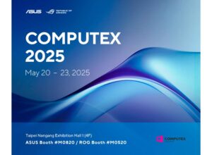 ASUS y ROG presentarán innovaciones en IA y experiencias de juego inmersivas en Computex 2025