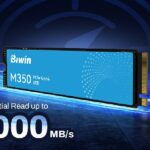 Biwin, presentó su unidad de almacenamiento SSD M350 con interfaz PCIe Gen4 y velocidades de hasta 6000 MB/s