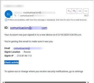 ESET advierte por un phishing activo que utiliza nuevas herramientas de engaño