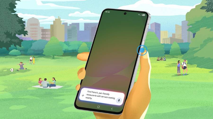 Galaxy A: Samsung amplía el acceso directo al asistente de IA con el botón lateral