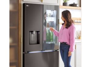 LG presenta su nueva refrigeradora con tecnología Instaview